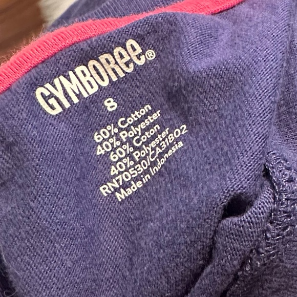 🎁Bundle 4 Free! Gymboree Play Everyday Pruole Short Sleeve T-Shirt Size 8 - Picture 4 of 4